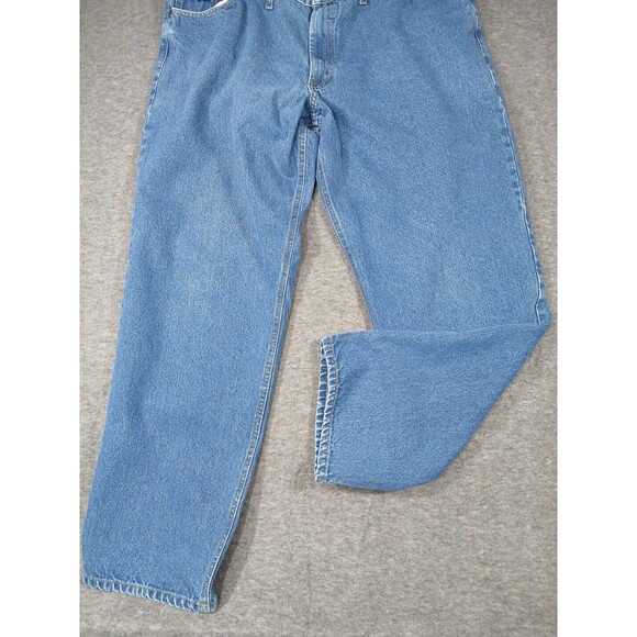 RK Brand Men’s Dark Wash 5 Pocket‎ Denim Work Jeans 44x34 - Picture 2 of 12